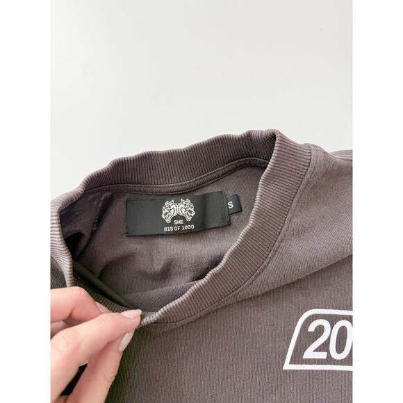 Darc sport brown wolves crop tee limited edition - size small - Picture 3 of 5